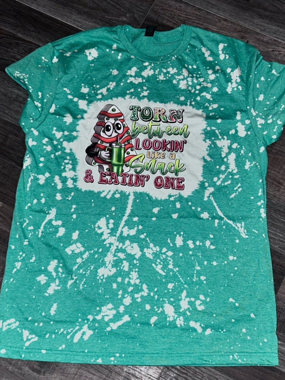 Christmas Shirt - “Torn Between Looking like  And Eating Snacks L 162